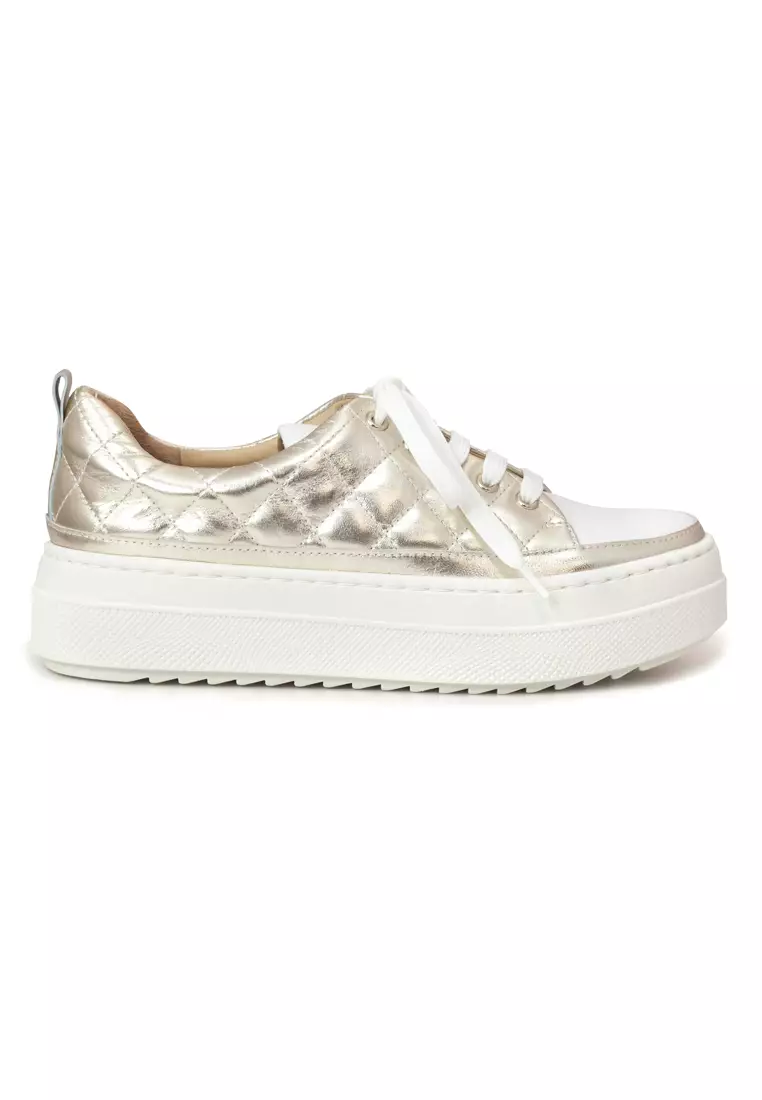 Shu Talk AMAZTEP Stylish Leather Sneakers