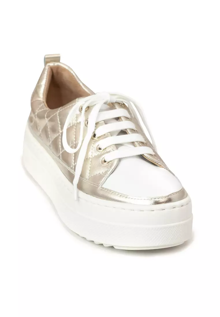 Shu Talk AMAZTEP Stylish Leather Sneakers