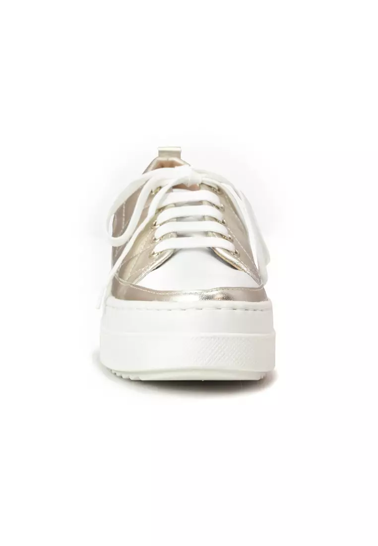 Shu Talk AMAZTEP Stylish Leather Sneakers