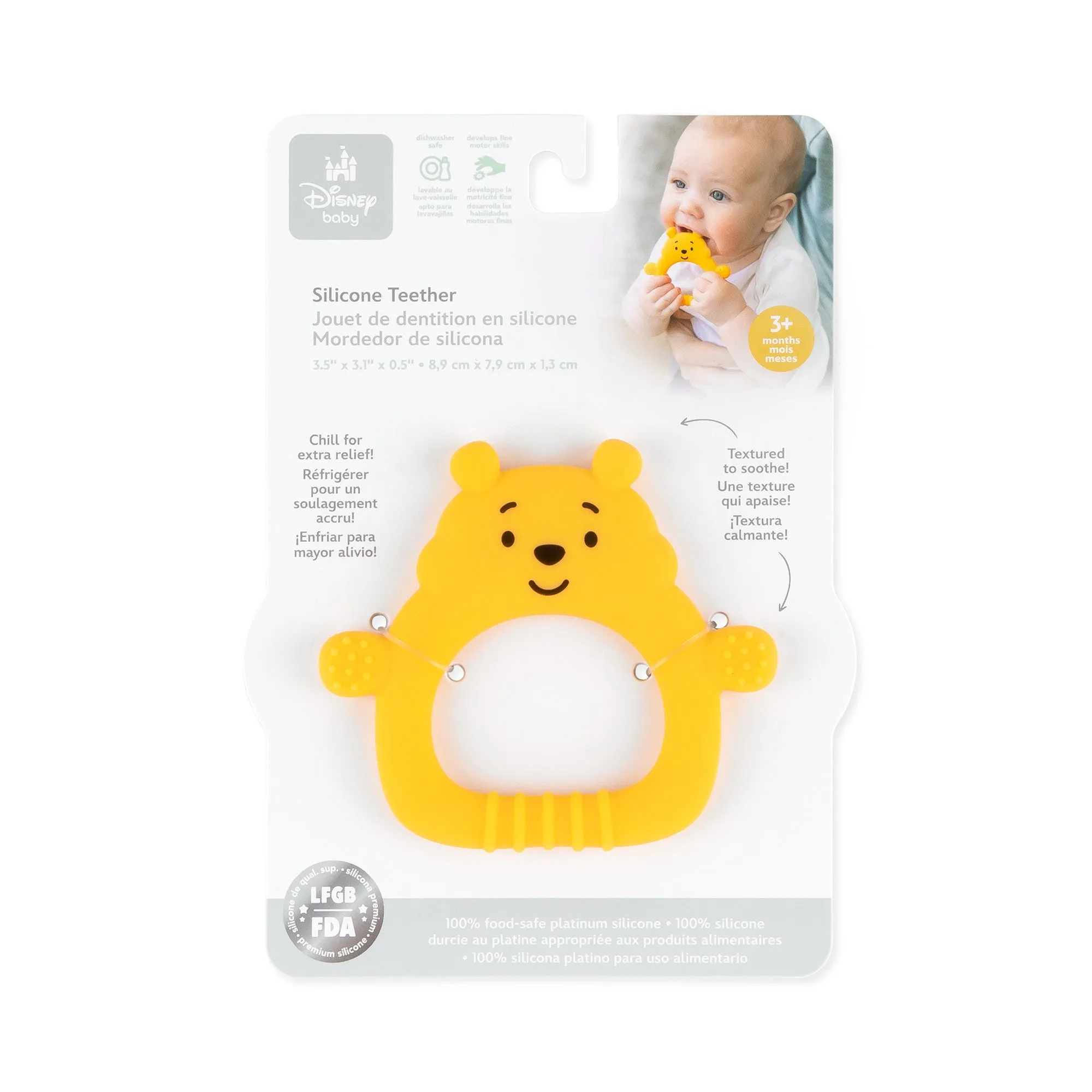 Silicone Teething Toy: Winnie the Pooh