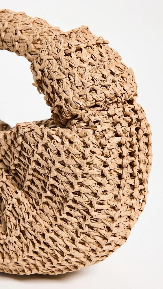 SIMONMILLER   Raffia Lopsy Bag 