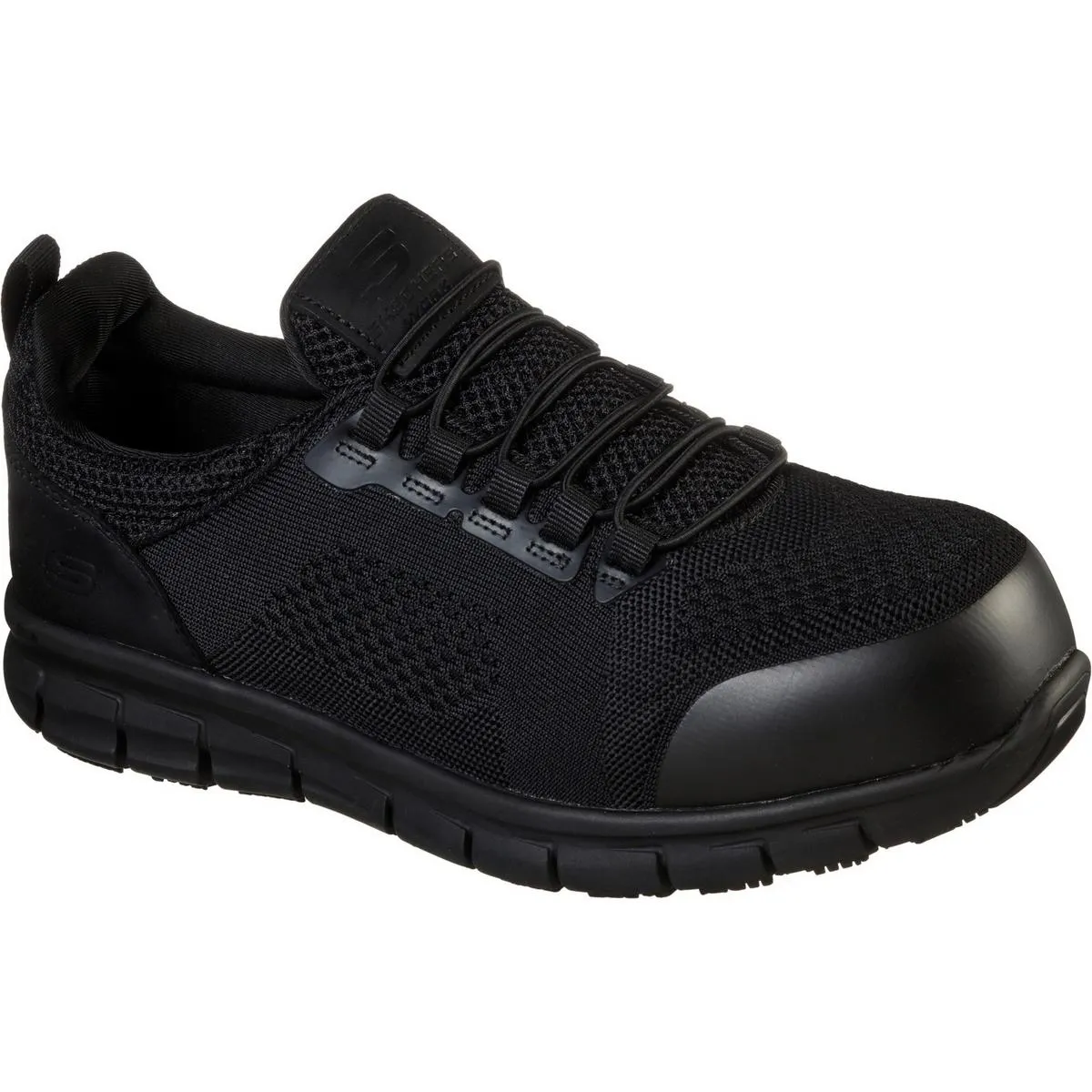 Skechers Workwear Synergy Omat Safety Trainer Black