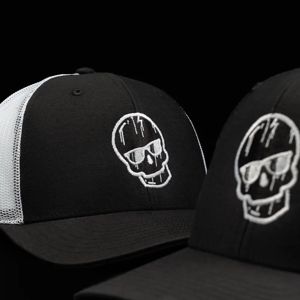 Skull '47 Trucker Black Hat