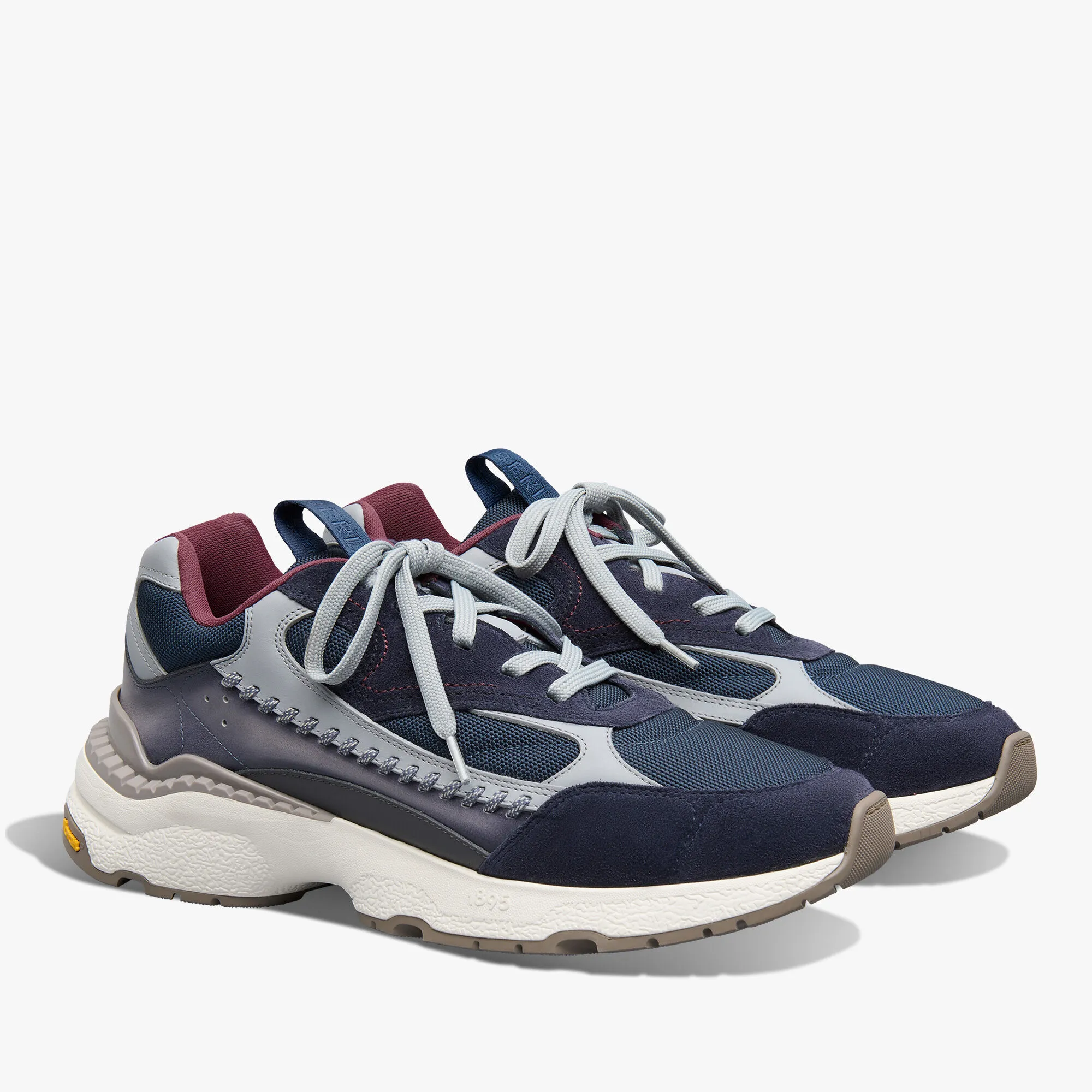 Skyrunning Leather And Nylon Trainer