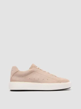 SLOUCH 101 - Ivory Suede Low Top Sneakers