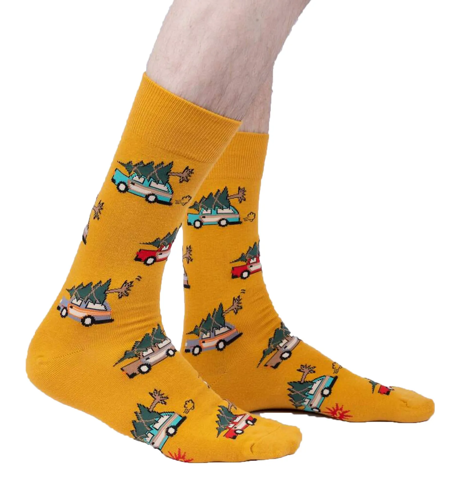 SOCK it to me Men's Crew Socks (Prints) - Little Full, Lotta Sap - Shop Now