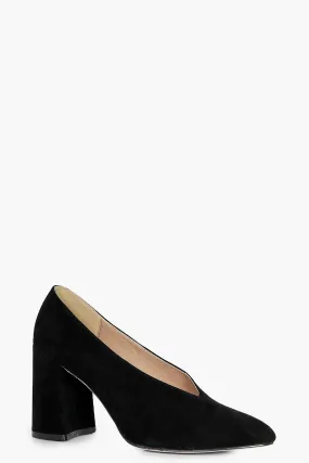 Sophie V Cut Midi Heel