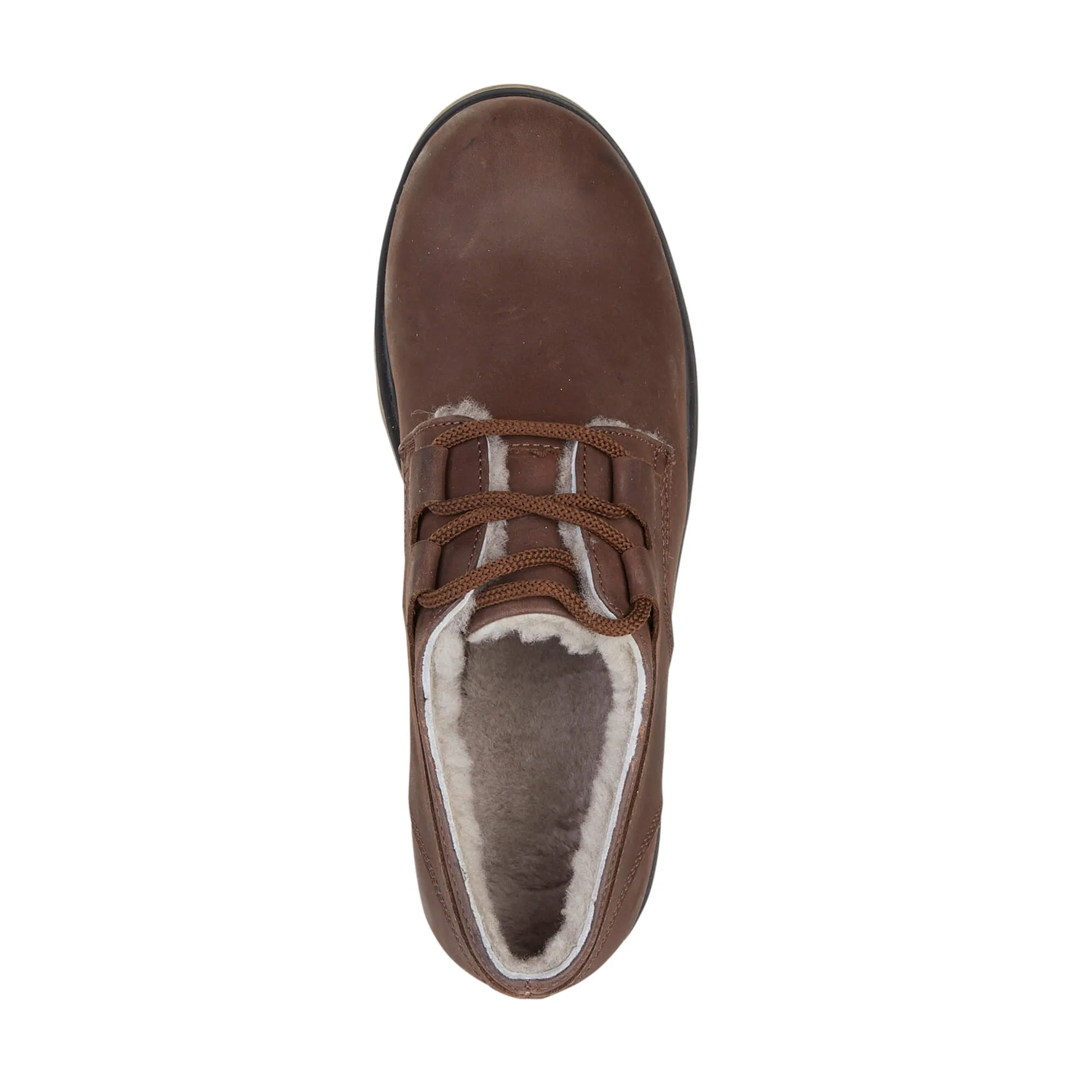 SPEY BROWN WOMENS SHEEPSKIN SHOES