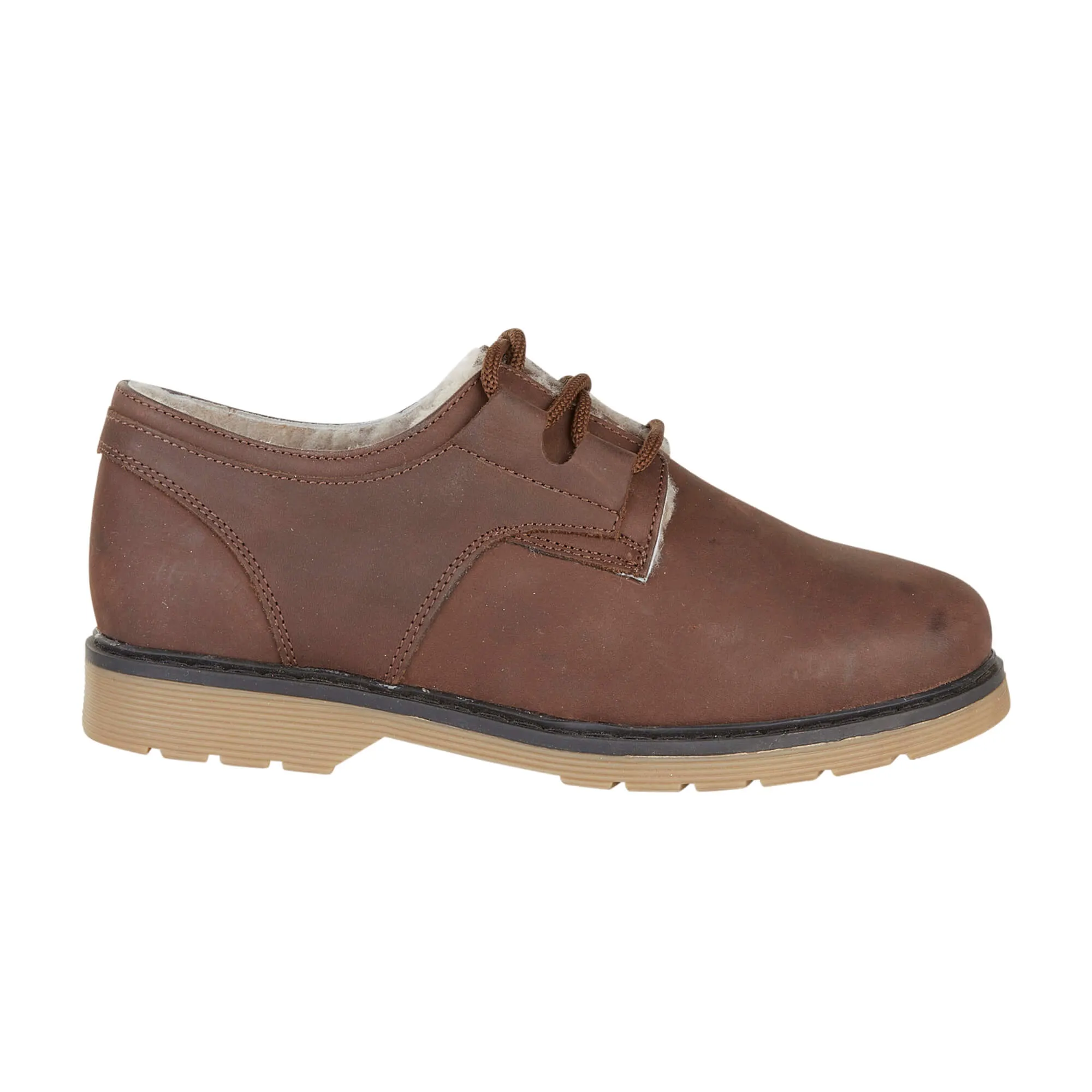 SPEY BROWN WOMENS SHEEPSKIN SHOES