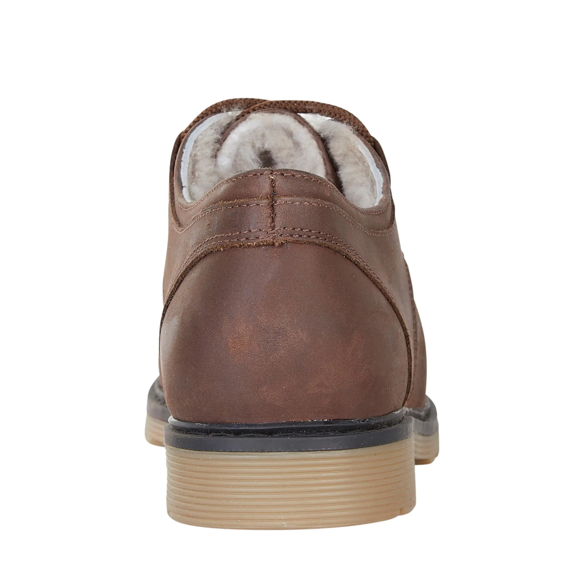 SPEY BROWN WOMENS SHEEPSKIN SHOES