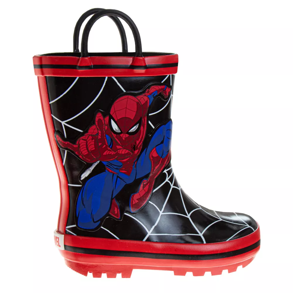 SPIDERMAN  BOYS TODDLER-LITTLE KID SPIDERMAN RAIN BOOT