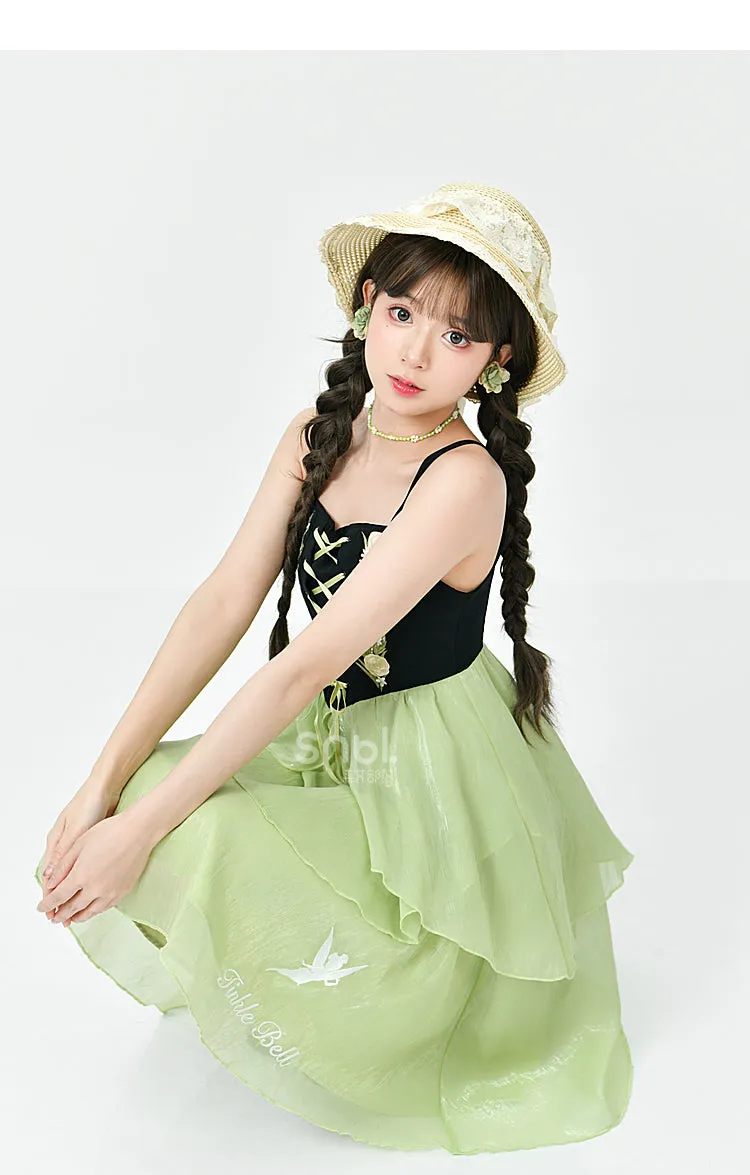 Lovely Flower Girl Green Dress Spring ON622