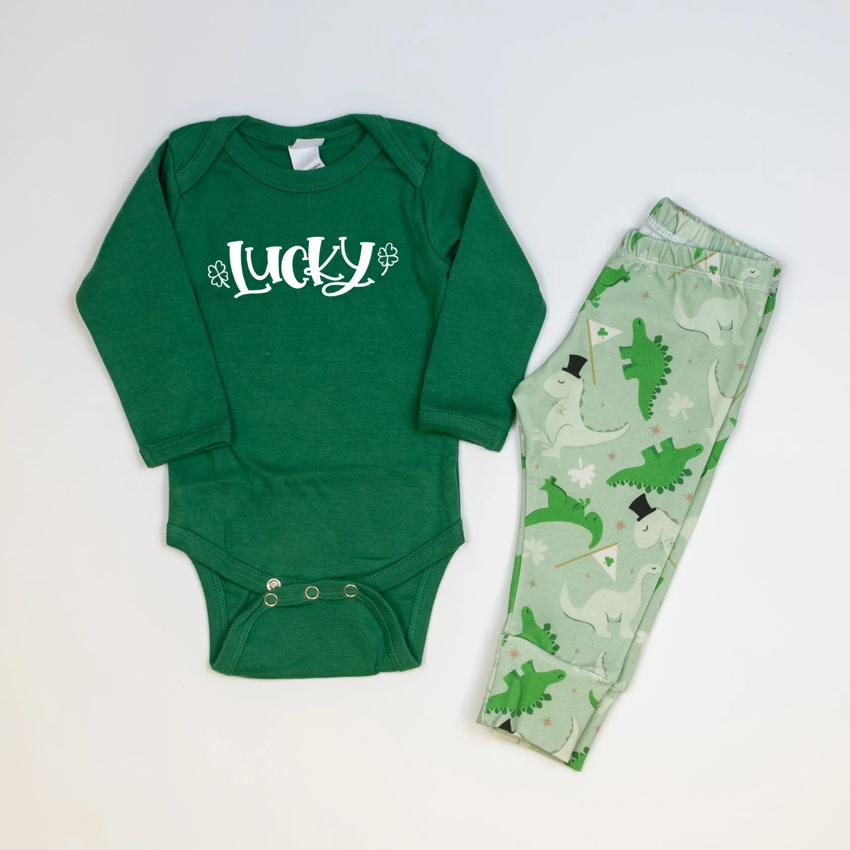 St. Pat-Rex Day Dinosaurs Slim Joggers