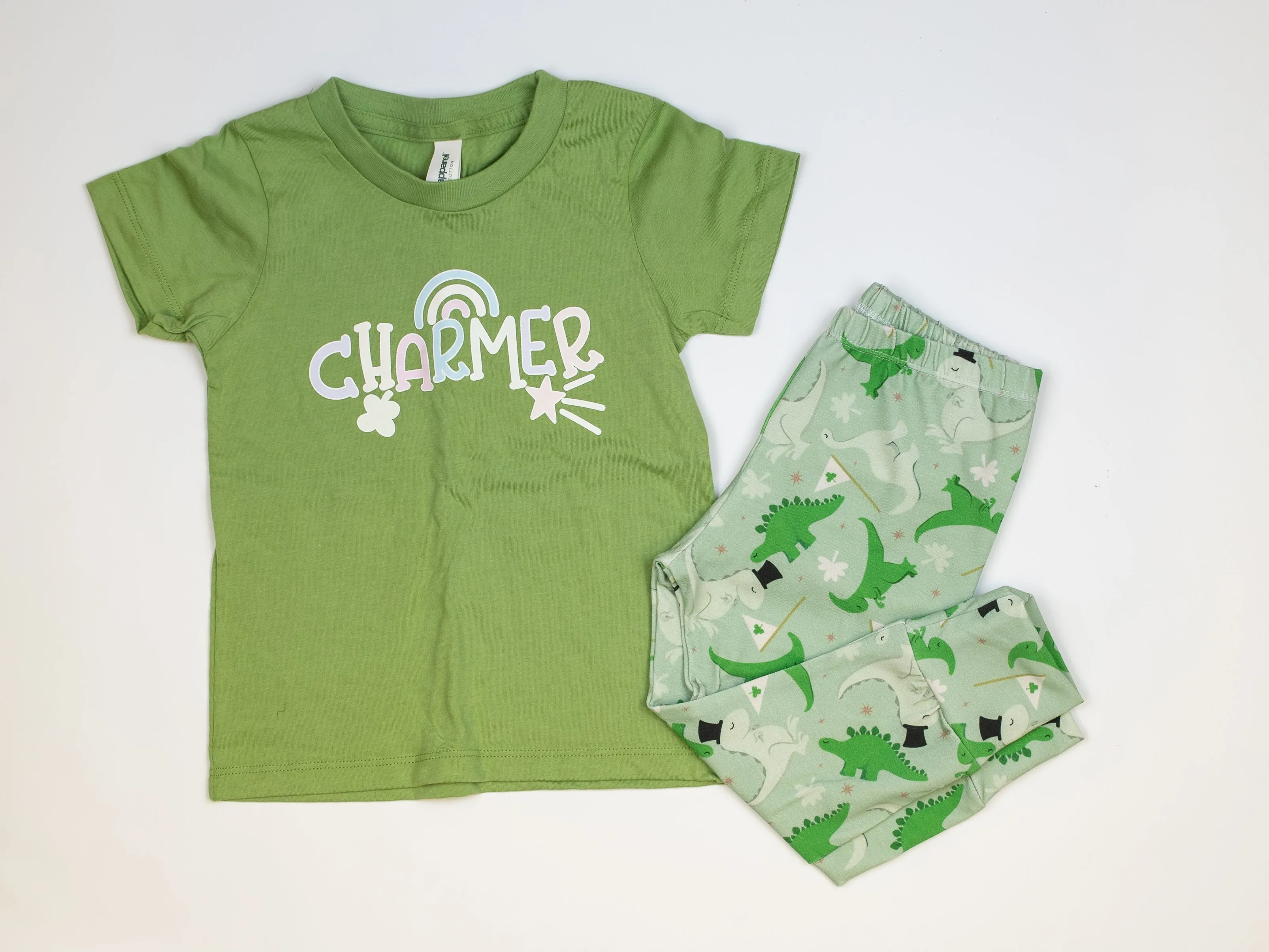 St. Pat-Rex Day Dinosaurs Slim Joggers