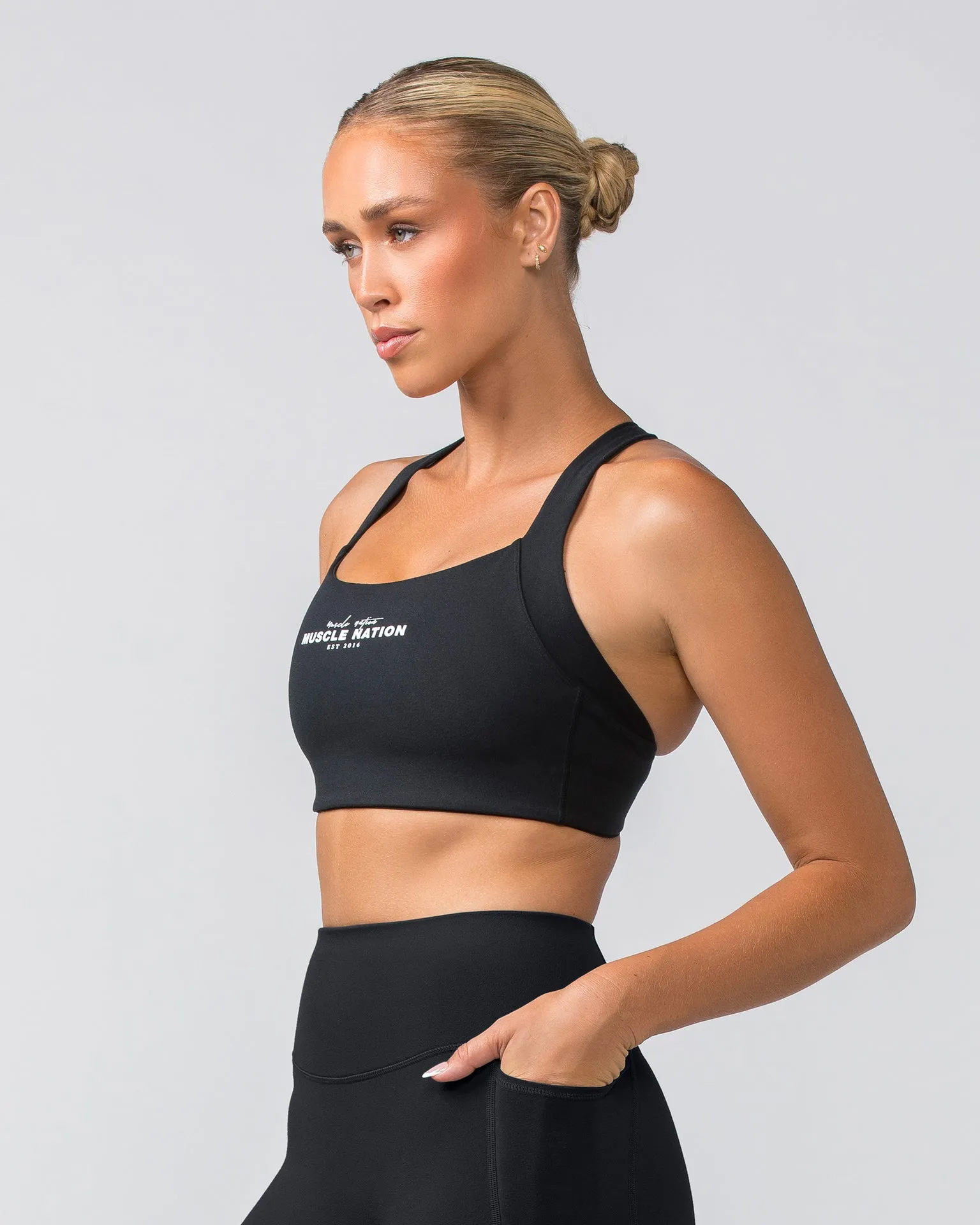 Staple Bra - Black