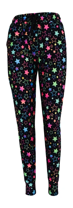 Star Patterned Joggers