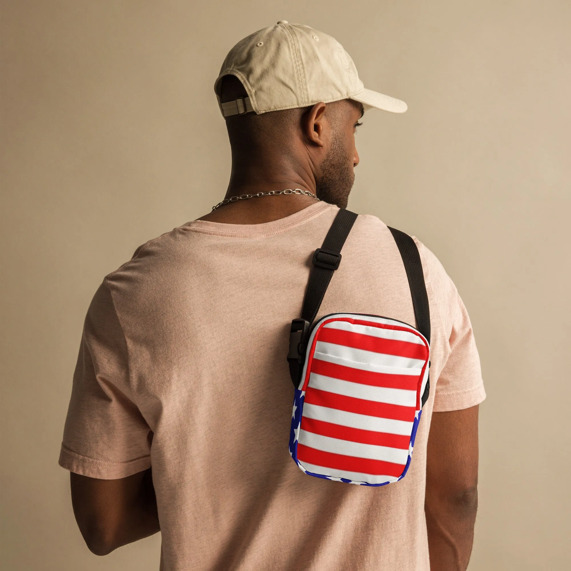 Stars and Stripes Utility Crossbody Bag