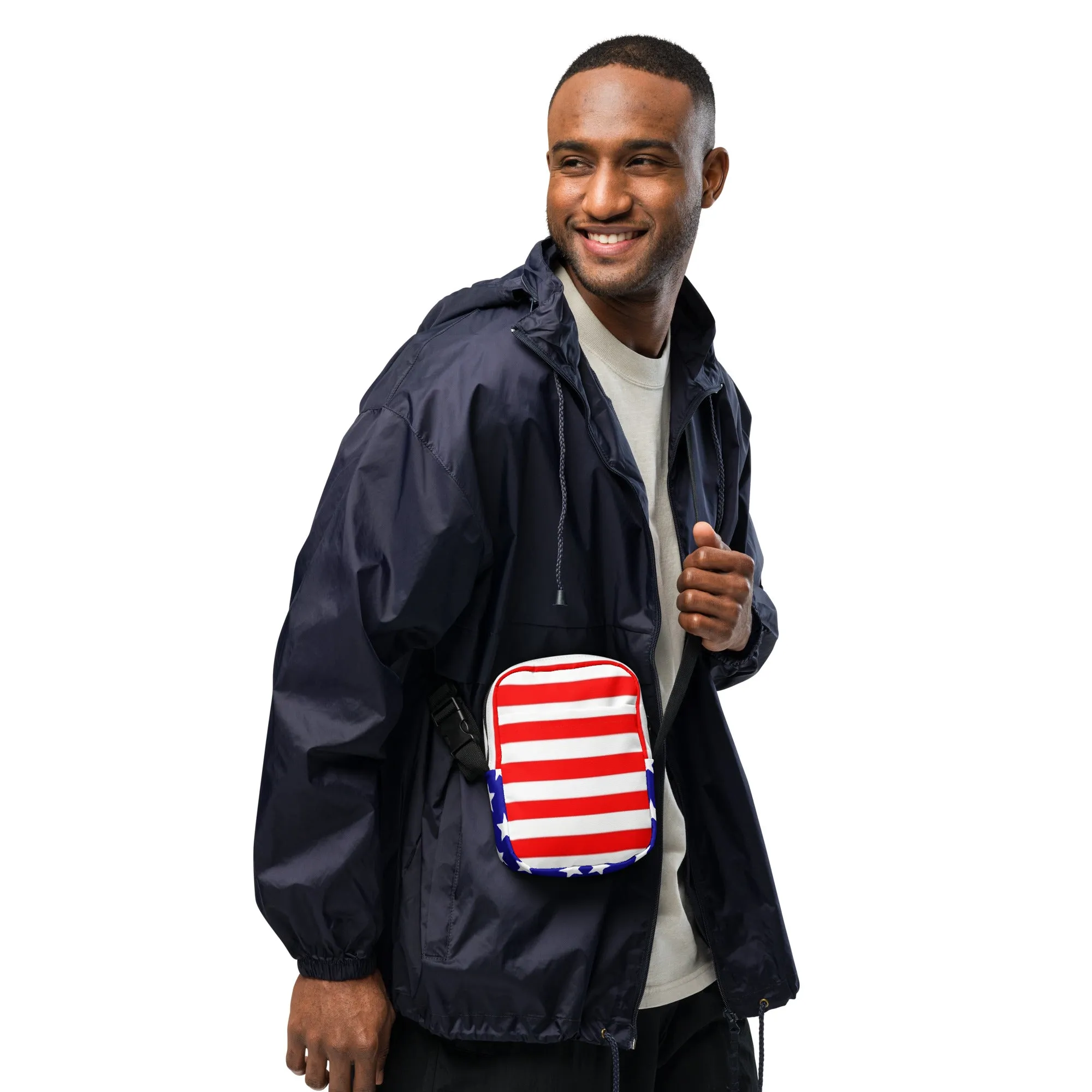 Stars and Stripes Utility Crossbody Bag