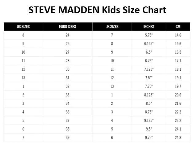 Steve Madden Kids Bilie (Toddler/Little Kid)