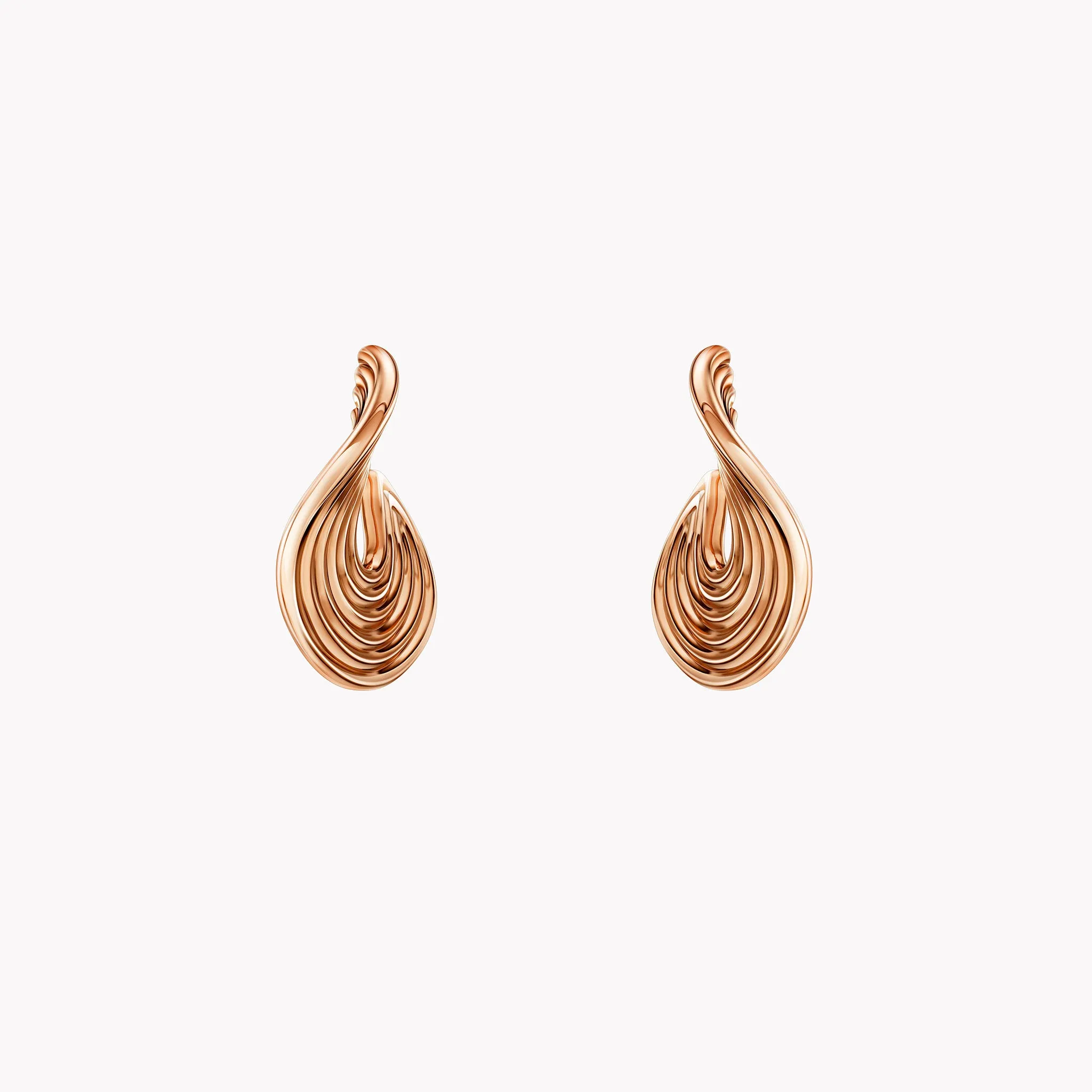 Streamlined Flat Hoop Earrings