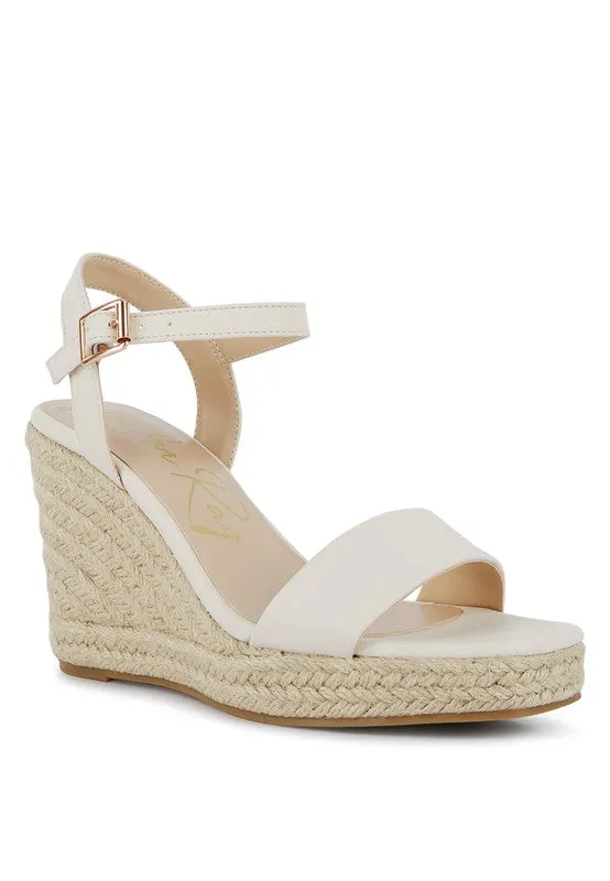 Stylish Woven Wedge Sandals