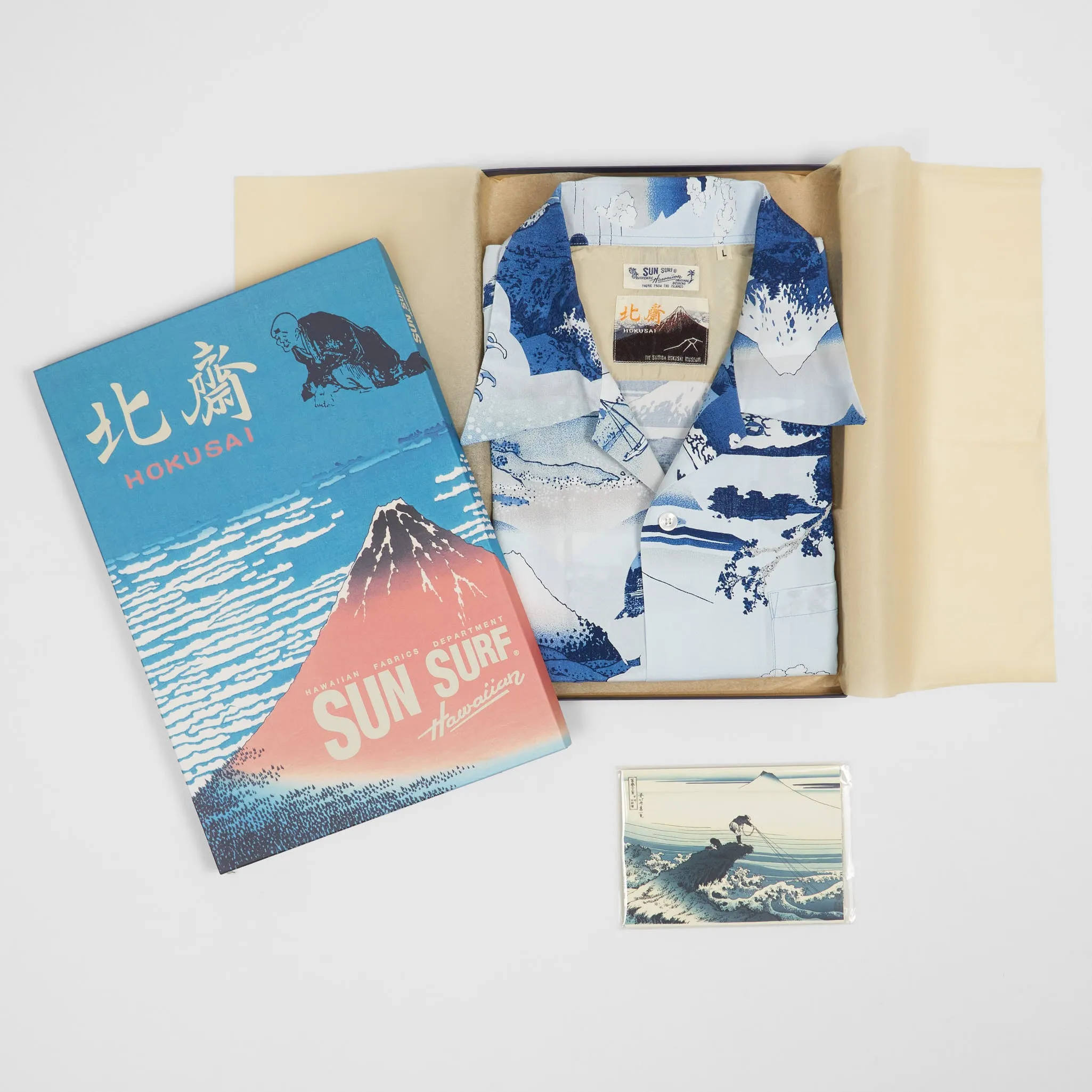 Sun Surf Limited Edition Hokusai Kajikazawa in Kai Province Hawaiian Shirt