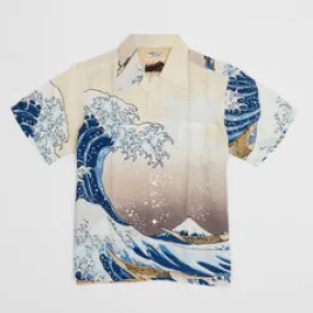 Sun Surf Limited Edition Hokusai The Great Wave of Kanagawa Hawaiian Shirt