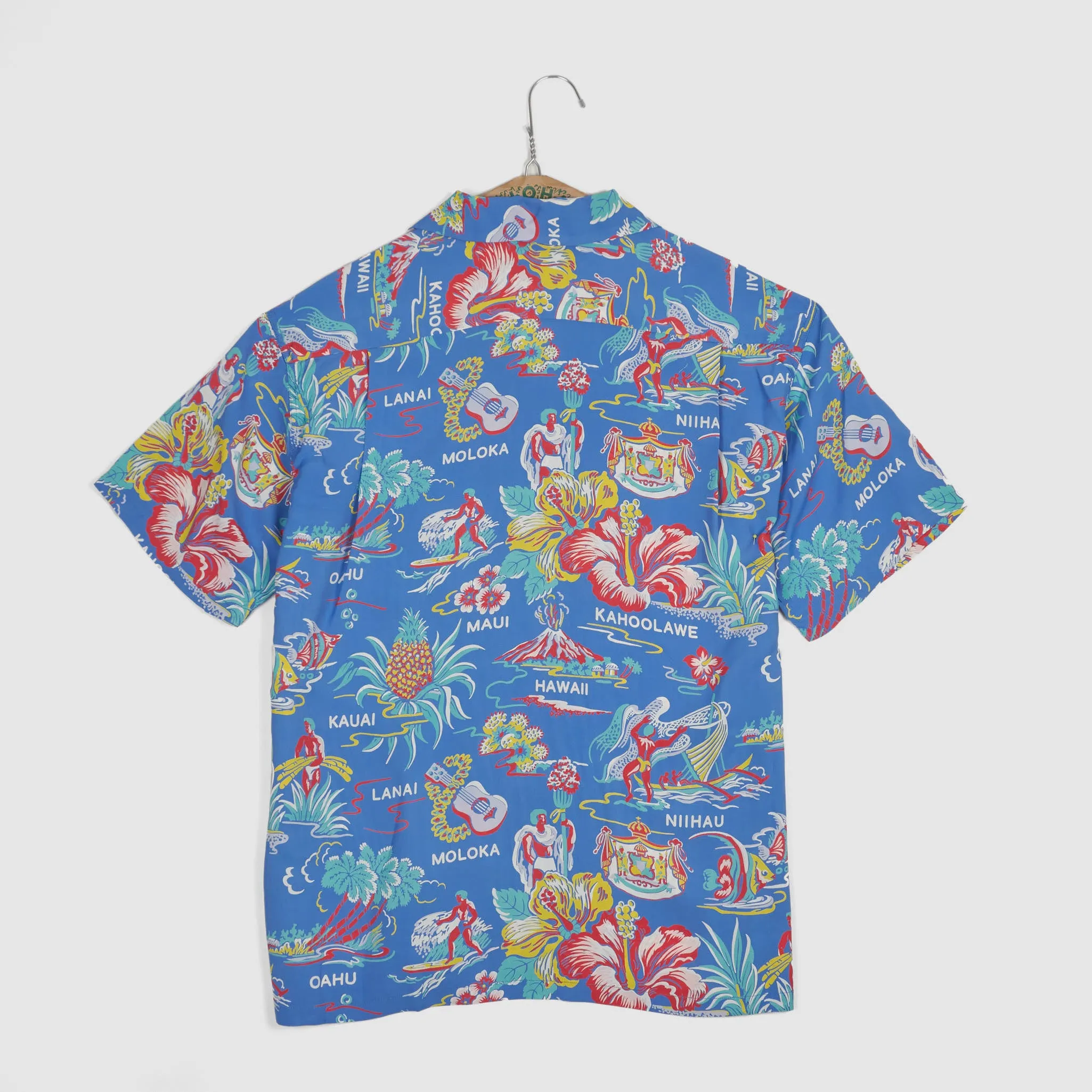 Sun Surf Rayon «Halekulani Hotel» Hawaiian Shirt