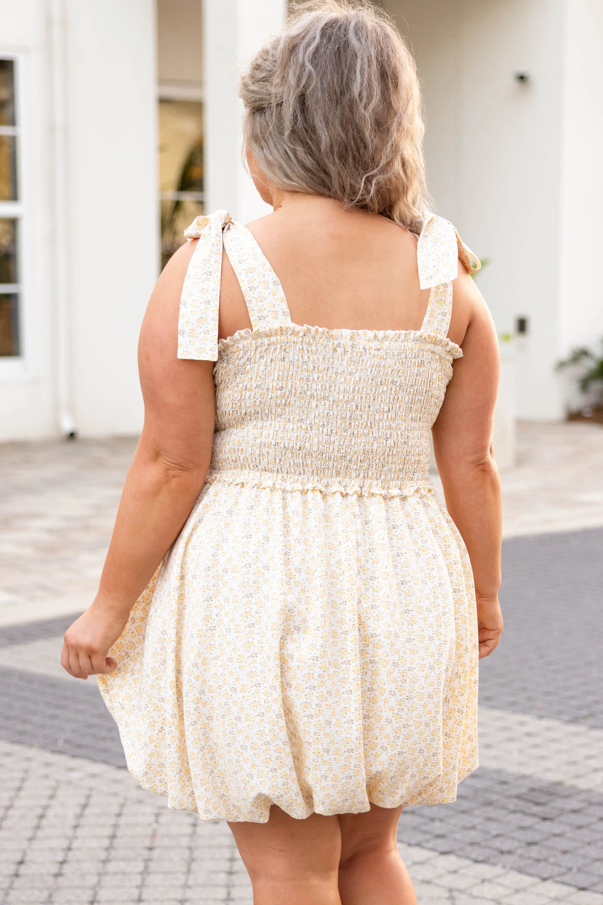 Sunshine Peak Dress, Lemon - Best Yellow Summer Dress