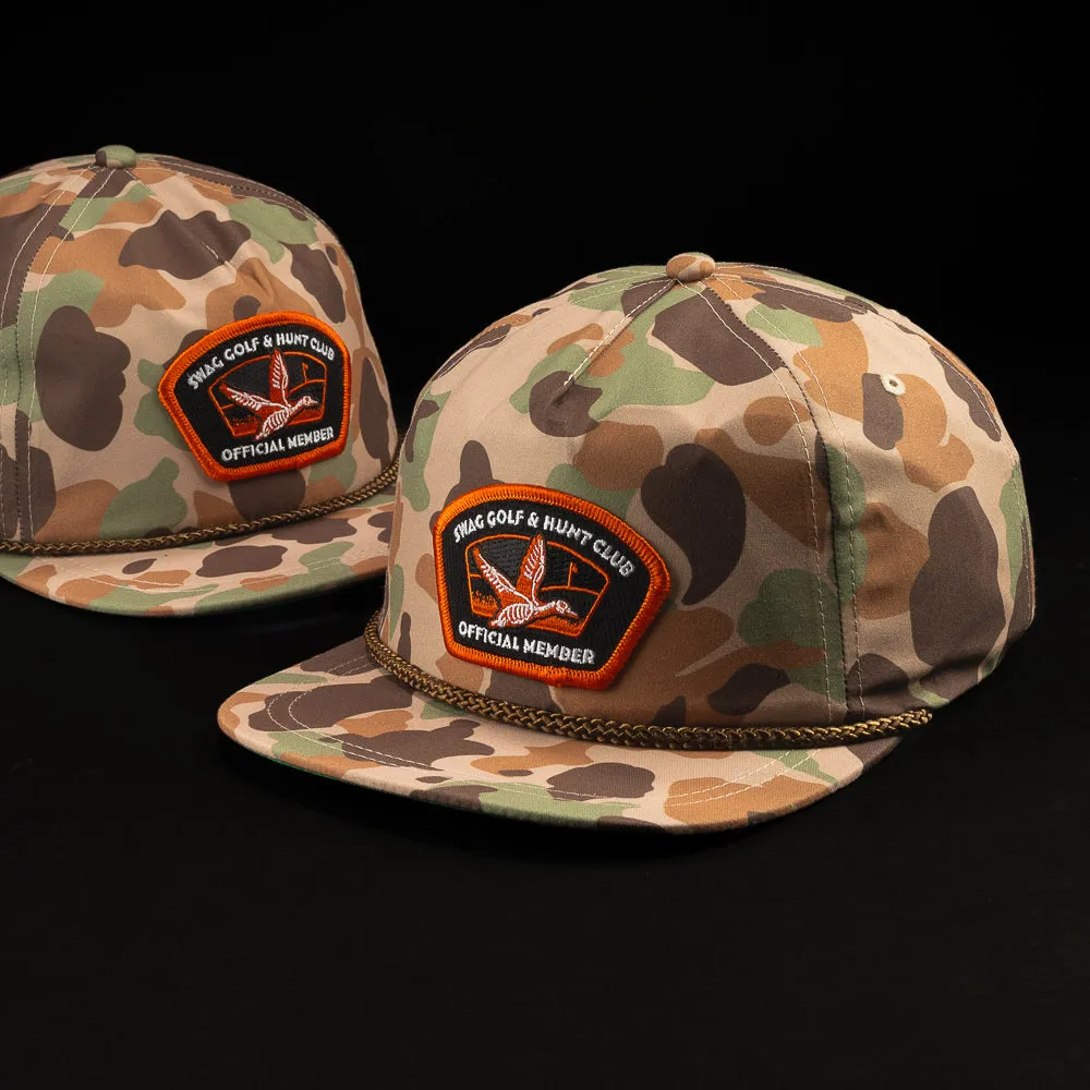 SWAG Duck Patch Camo Rope Hat