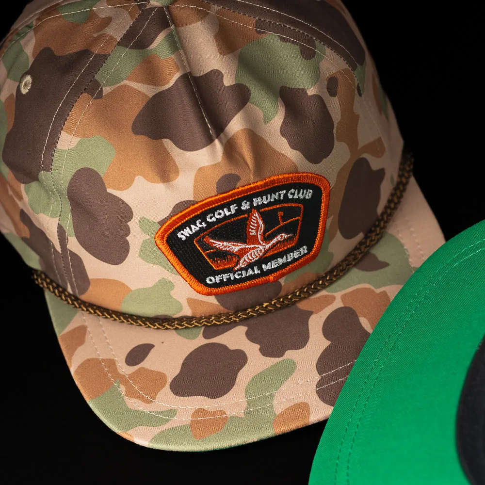 SWAG Duck Patch Camo Rope Hat