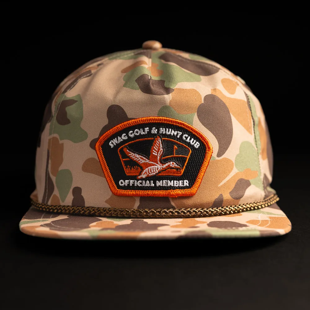 SWAG Duck Patch Camo Rope Hat