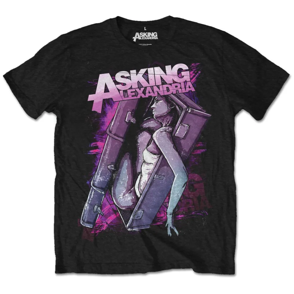 T-Shirt - Asking Alexandria - Coffin Girl