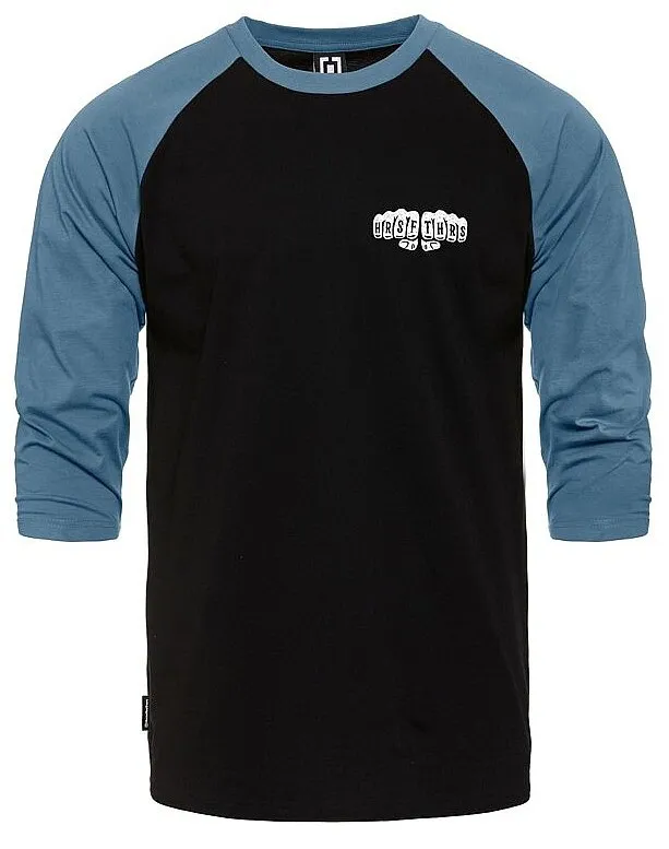 T-Shirt Horsefeathers Fists Raglan - Blue Heaven - men´s