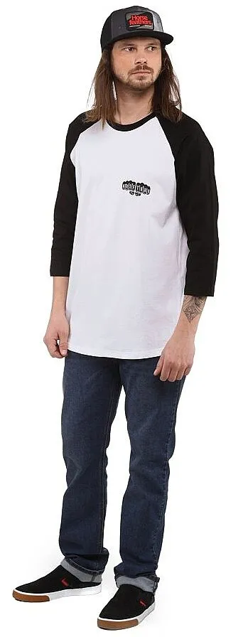 T-Shirt Horsefeathers Fists Raglan - White - men´s