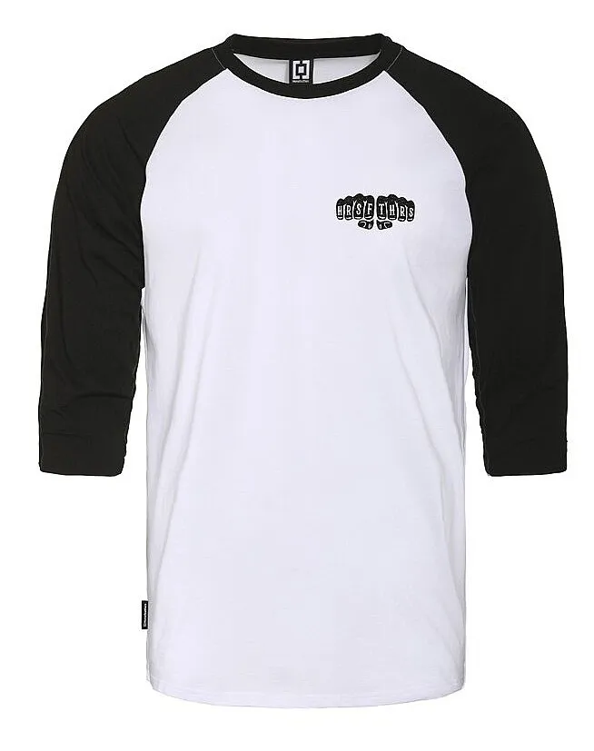 T-Shirt Horsefeathers Fists Raglan - White - men´s