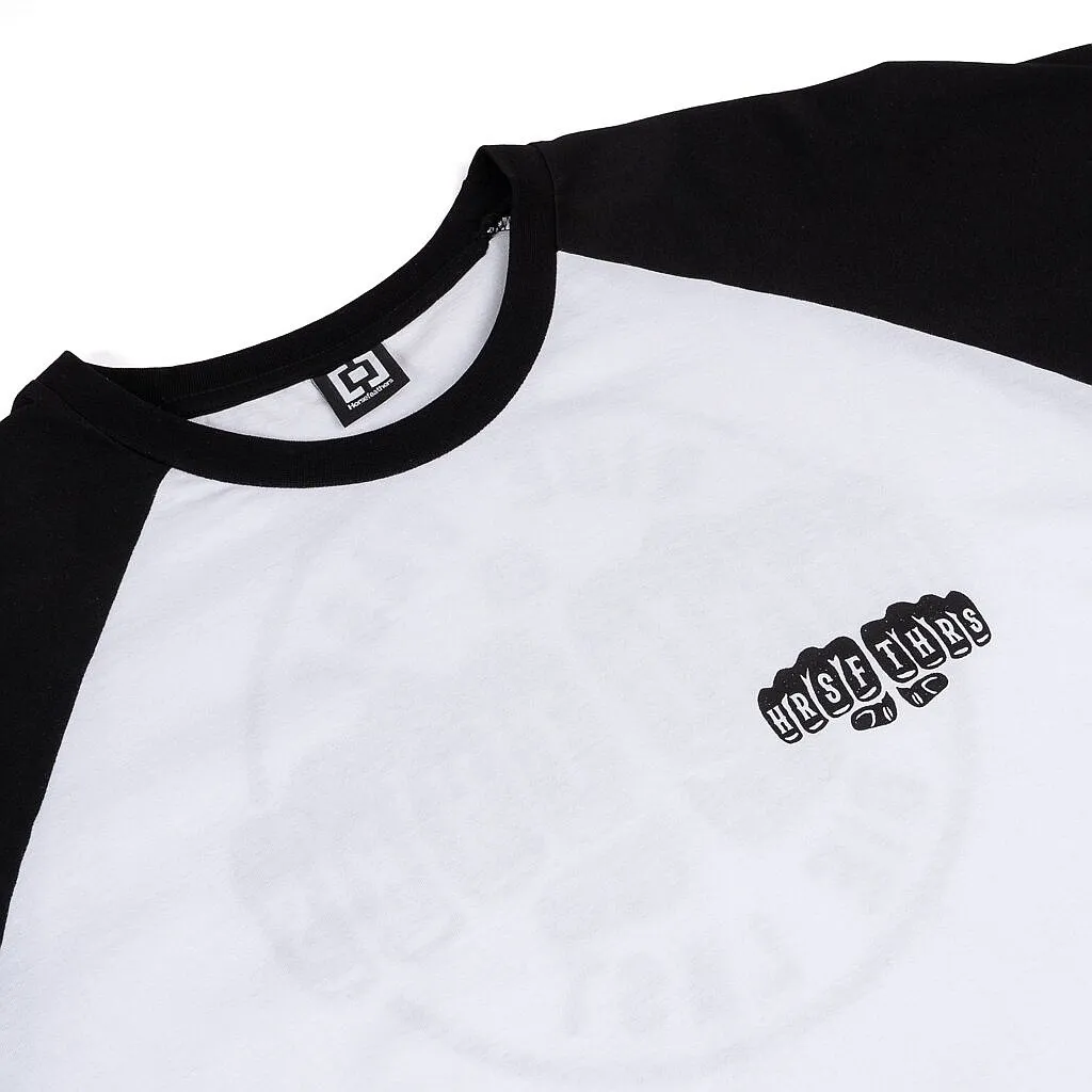 T-Shirt Horsefeathers Fists Raglan - White - men´s