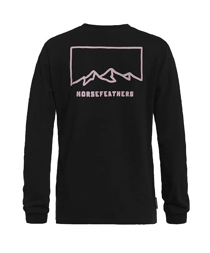 T-Shirt Horsefeathers Ichiko LS - Black - women´s