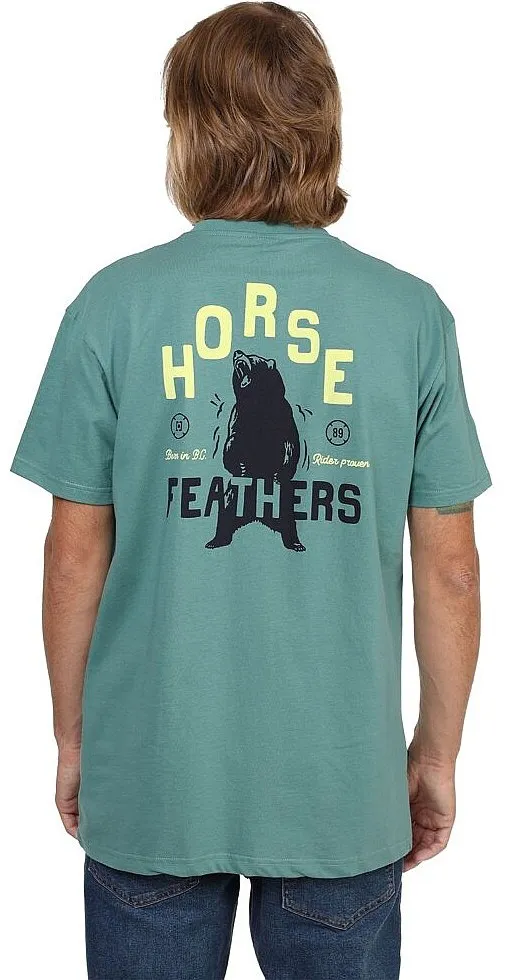 T-Shirt Horsefeathers Standing Bear - Oil Blue - men´s