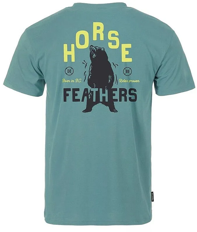 T-Shirt Horsefeathers Standing Bear - Oil Blue - men´s