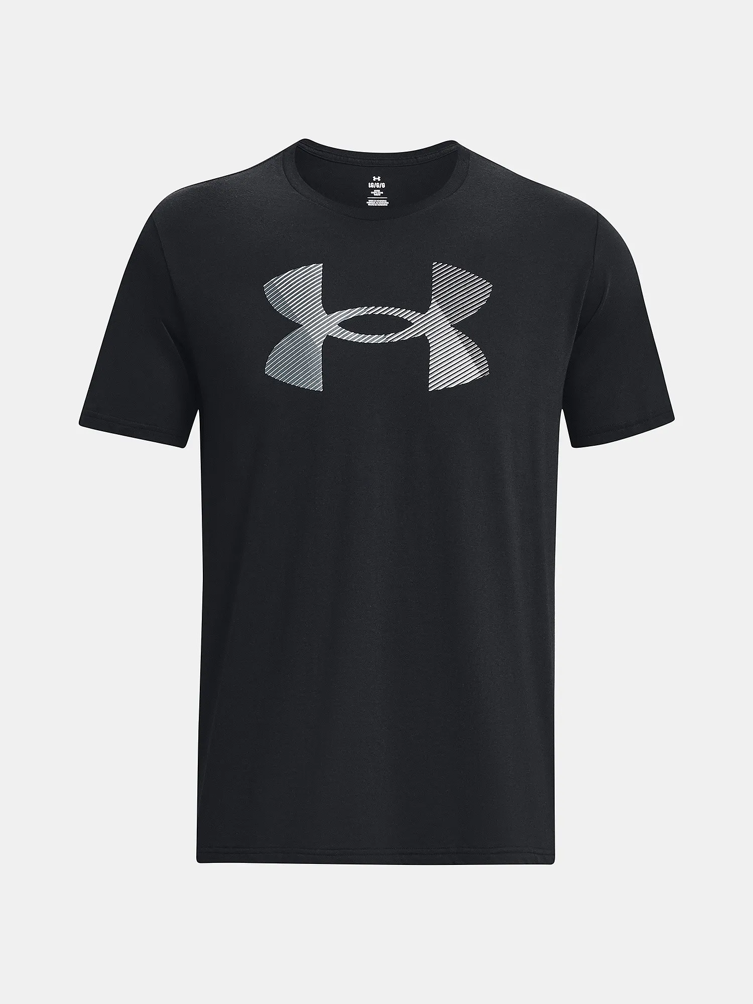 T-Shirt Under Armour Big Logo Fill - Black/Pitch Gray/y /Halo Gray - men´s