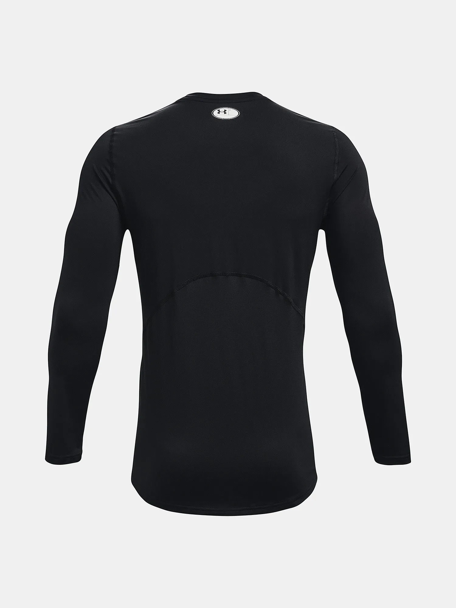 T-Shirt Under Armour HeatGear Armour Fitted LS - Black - men´s