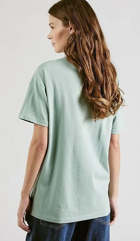 T-Shirt Vans Brain Jam Oversized - Iceberg Green - women´s