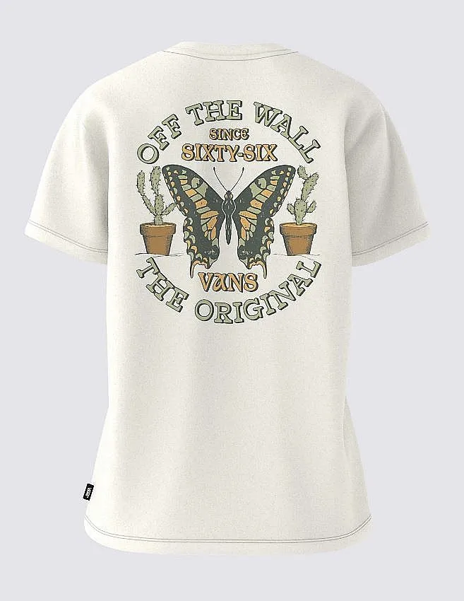 T-Shirt Vans Natural Fly SS BFF - Marshmallow - women´s