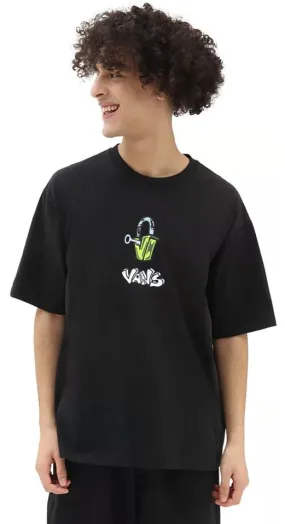 T-Shirt Vans Off The Wall Graphic Loose - Skate Classics Black - men´s