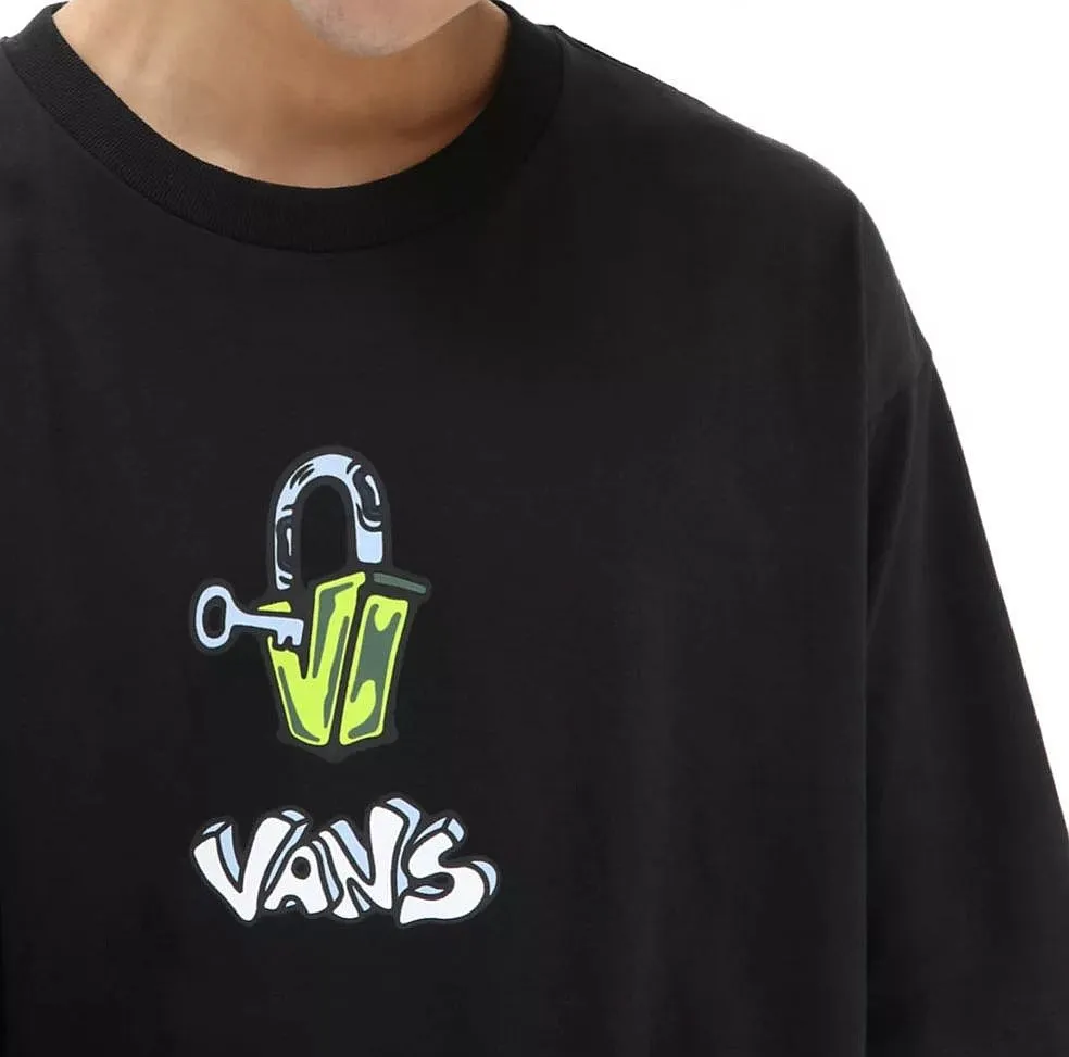 T-Shirt Vans Off The Wall Graphic Loose - Skate Classics Black - men´s