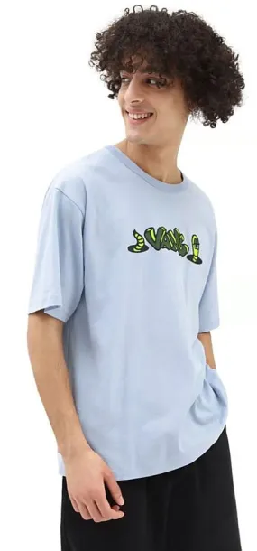 T-Shirt Vans Off The Wall Graphic Loose - Skate Classics Cashmere Blue - men´s