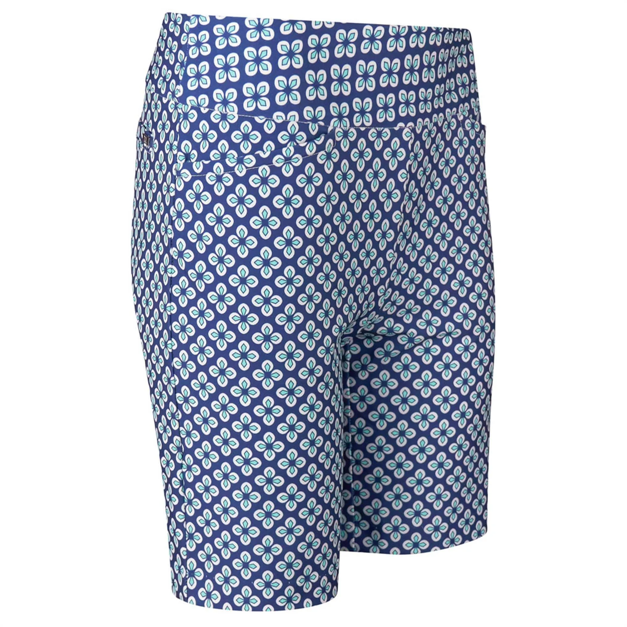 Diamond Floral Ladies Golf Shorts