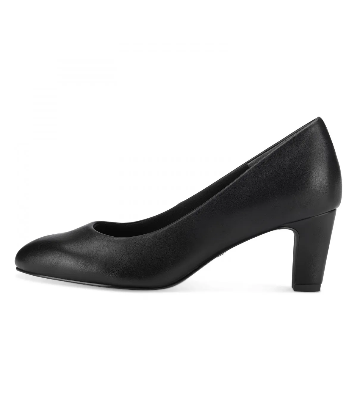 Tamaris Pump With Heel Black Patent