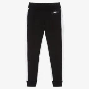 Teen Boys Black & White Joggers